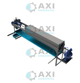 Desidratação de lodo